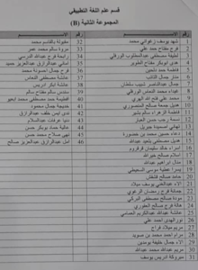  قسم علم اللغة الطبيقي
