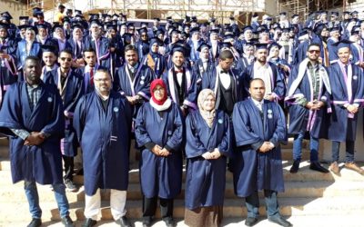 دفعة 64 من قسم اللغة الإنجليزية في حلة جديدة بكلية اللغات