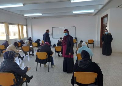 الامتحانات النهائية بكلية اللغات