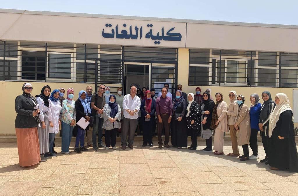 اللغات تستقبل معيديها استقبال الأبطال والشويهدي يسلمهم الراية