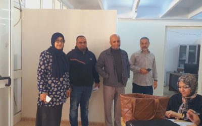 الكاتب العام المكلف في زيارة متابعة لكلية اللغات