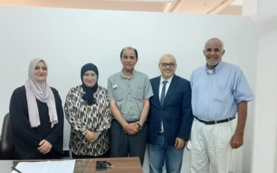 “تسليم واستلام مهام رئاسة قسم الترجمة والتعريب بكلية اللغات ومدير مكتب شؤون أعضاء هيأة التدريس”