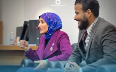 فريق UOBS بكلية اللغات يعقد اجتماعه الأول مع إدارة الكلية وحاضنة أعمال جامعة بنغازي