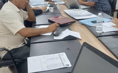 فريق الجودة بكلية اللغات يعقد اجتماعه الدوري لمراجعة معايير الاعتماد المؤسسي