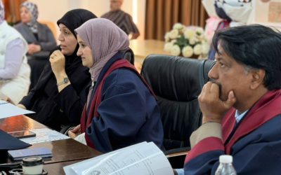 مناقشة رسالة ماجستير بكلية اللغات حول توظيف الذكاء الاصطناعي في تدريس اللغة الإنجليزية