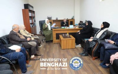 اللجنة العلمية لمؤتمر في عصر الذكاء الاصطناعي” بكلية اللغات تجتمع