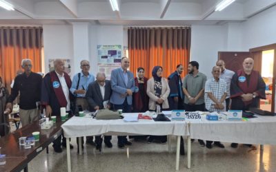 مناقشة رسالة ماجستير بكلية اللغات بجامعة بنغازي حول الصورة الشعرية في أعمال جمعة الفاخري