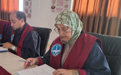 مناقشة رسالة ماجستير حول تحقيق في أخطاء الترجمة لطلاب السنة الثالثة للغة الإنجليزية
