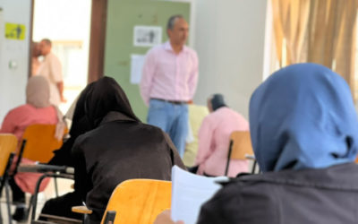انطلاق امتحان القبول لطلبة الدراسات العليا بكلية اللغات بجامعة بنغازي